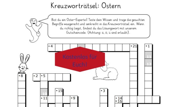 Osterkreuzworträtsel